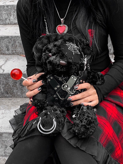 Bolsa Crossbody Gótica Hell Bear Lolita - Image 5