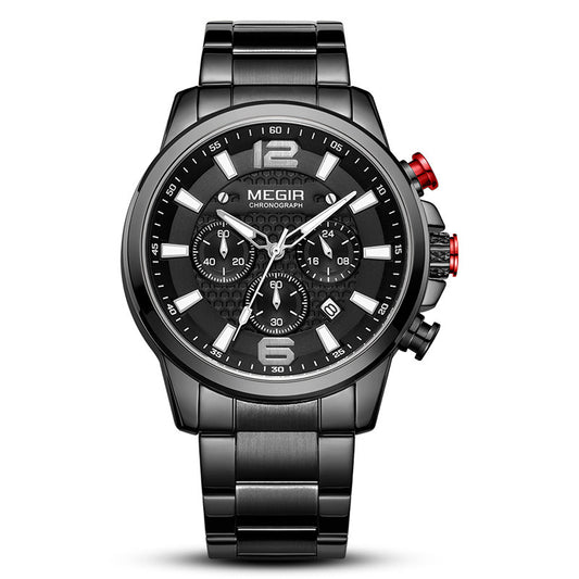 Reloj Deportivo Multifunción Ejecutivo Acero Inoxidable Hombre