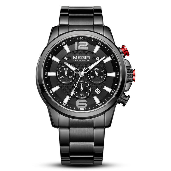 Reloj Deportivo Multifunción Ejecutivo Acero Inoxidable Hombre