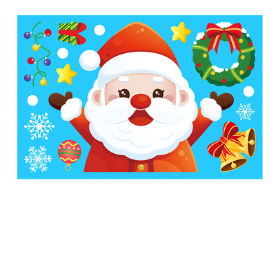 Pegatinas Navideñas para Ventanas - Copos de Nieve Estáticos Reutilizables - Image 22