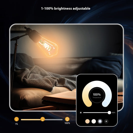 Lámpara Inteligente ST64 Zigbee con Control por App - Image 2