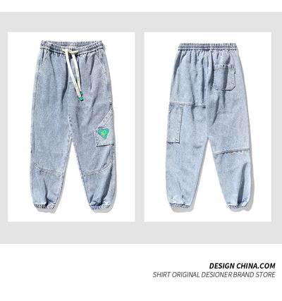 Pantalones Hombre Corte Relajado Ajuste Cónico - Image 10