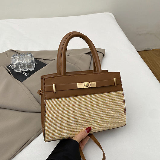 Bolsa Crossbody Retro con Bloques de Color - Image 8