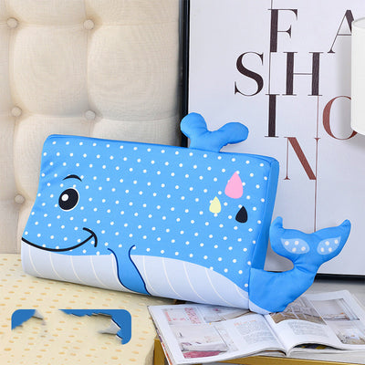 Almohada Infantil de Látex Natural Tailandés con Seda de Hielo - Fresca y Transpirable para Niños 1-6 Años - Image 6
