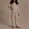 Conjunto de Pijama Infantil en Tela de Toalla - Comodidad Simplista para el Hogar
