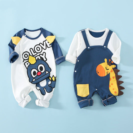Pack de 2 Monos de Algodón para Recién Nacido - Image 37