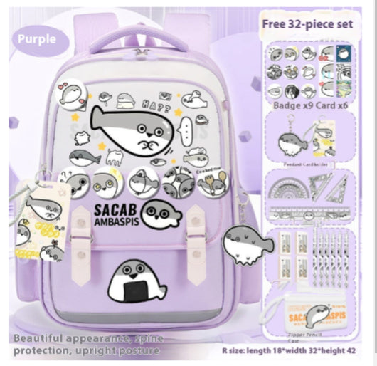 Mochila Escolar Ergonómica Turtle - Gran Capacidad y Alivio de Carga - Image 17
