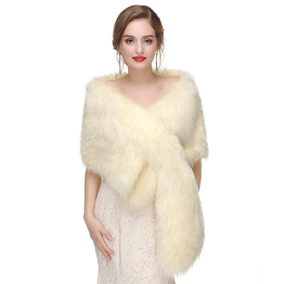 Estola de Piel de Zorro para Novia - Chal Elegante Invierno - Image 42