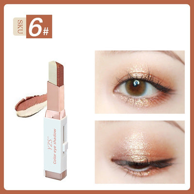Sombra de Ojos en Stick Degradado Aterciopelado Bicolor con Acabado Perlado - Image 6