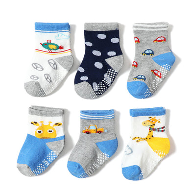 Calcetines Antideslizantes para Bebés con Diseño Divertido - Image 2