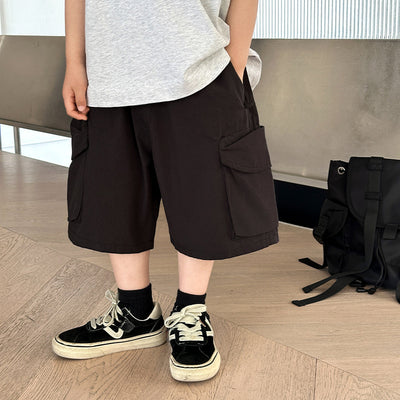 Shorts Casuales Sueltos para Niños - Comodidad y Estilo