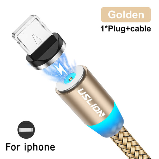 Cable Magnético 360° Triple Conector USB, Type-C y Micro USB - Image 8