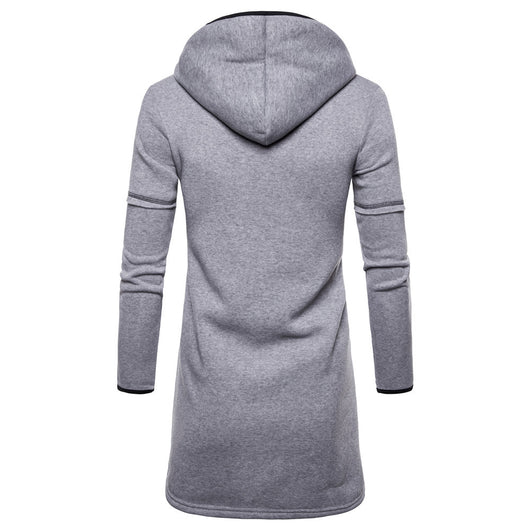 Cardigan Hoodie Urbano con Bolsillos Grandes para Hombre - Image 3
