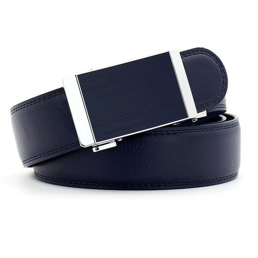 Cinturón de Cuero Genuino con Hebilla Automática para Hombre - Estilo Ejecutivo - Image 27