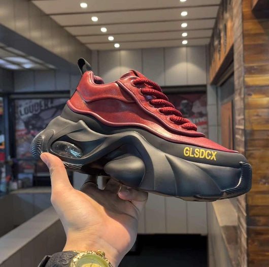 Zapatos Deportivos de Plataforma en Cuero para Hombre - Estilo Moderno y Confort - Image 50