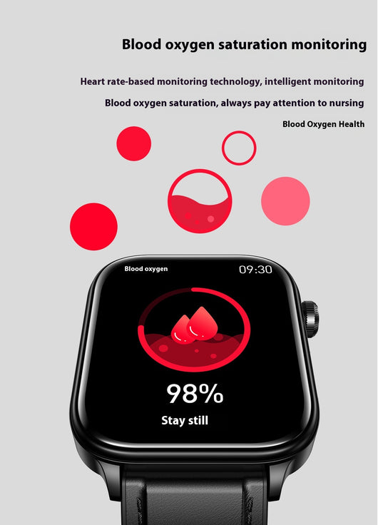 Reloj Inteligente ET570 con Llamadas Bluetooth, ECG y Medidor de Glucosa - Image 15