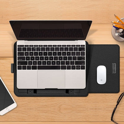 Funda de Cuero para Laptop - Protección Profesional y Estilo