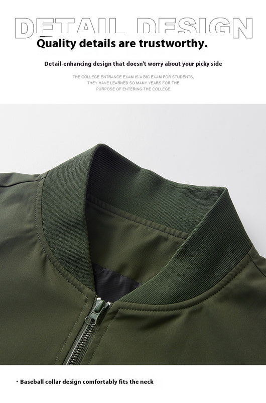 Cardigan Oversized Talla Grande Estilo Baseball - Image 13