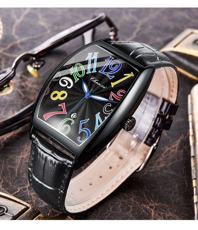 Reloj Digital con Calendario y Correa de Cuero para Hombre - Image 10