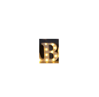 Letras y Números LED Luminosos para Decoración - Lámpara de Batería Romántica - Image 51