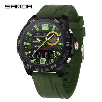 Reloj Deportivo Electrónico SANDA con Alarma y Luz Nocturna para Hombre - Image 6