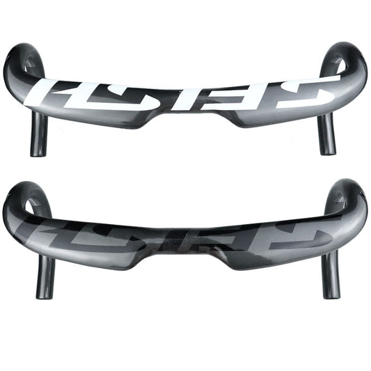 Manillar de Fibra de Carbono para Bicicleta de Ruta - Diseño Ergonómico 380-440mm