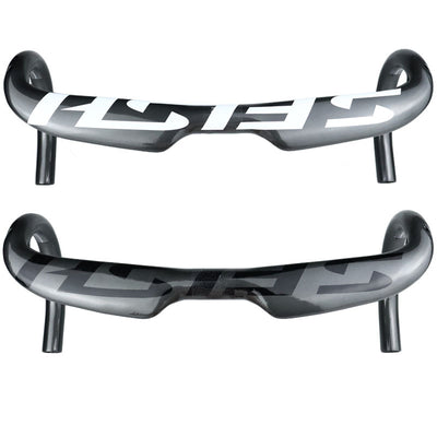 Manillar de Fibra de Carbono para Bicicleta de Ruta - Diseño Ergonómico 380-440mm