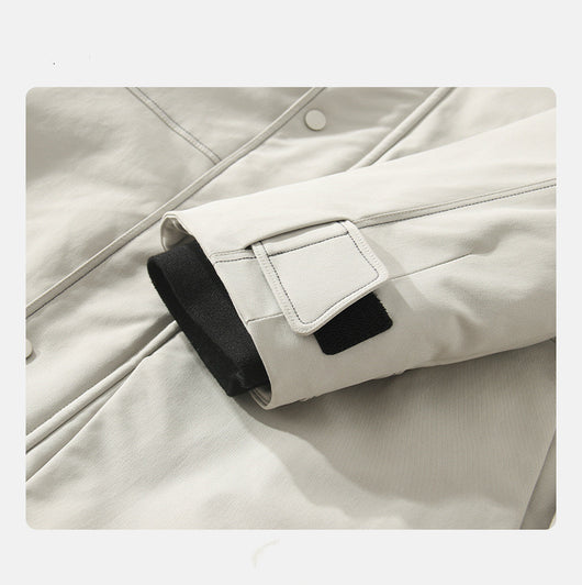 Chaqueta de Plumas de Pato Blanco Suelta para Hombre - Estilo Invernal Elegante - Image 17
