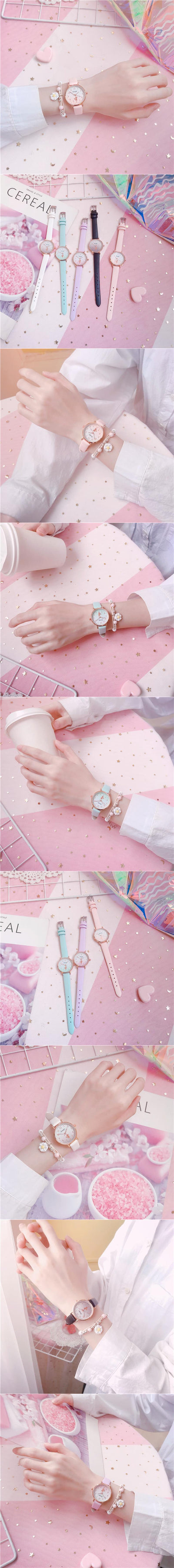Reloj Analógico Infantil Estilo Coreano con Diseño Tierno - Image 12