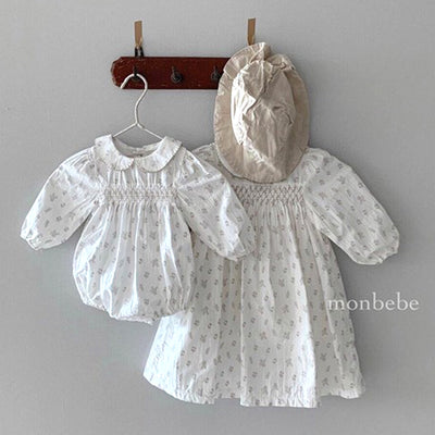 Vestido Infantil Otoñal con Cuello de Muñeca y Estampado Floral - Image 7