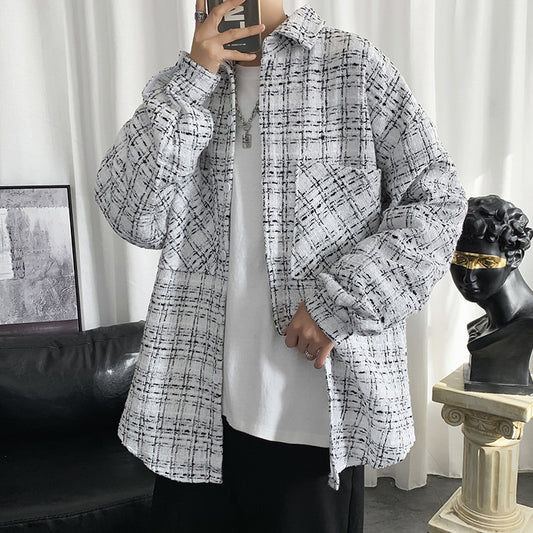 Abrigo Retro Hong Kong para Hombre - Primavera y Otoño