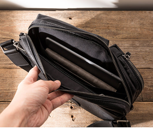 Bolso de Cuero para Hombre con Estilo Moderno - Image 14