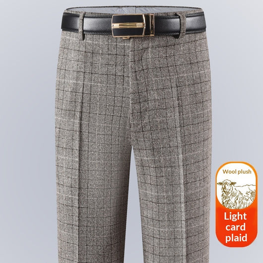 Pantalones Casuales de Cintura Alta Rectos y Holgados para Hombre - Image 2