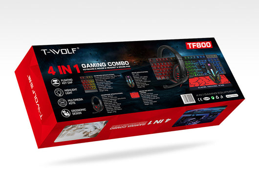 Kit Gamer Teclado y Ratón Luminoso con Luces LED - Image 12