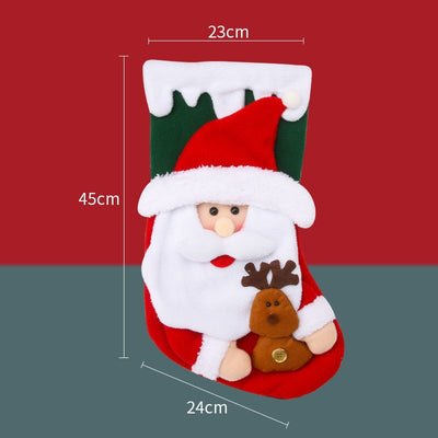 Medias Navideñas Decorativas - Juego de Tamaños Grande, Mediano y Pequeño - Image 23
