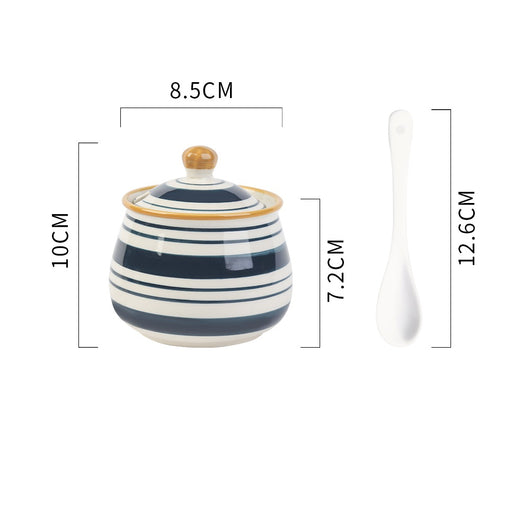 Juego de Recipientes de Cerámica para Condimentos de Cocina - Image 9
