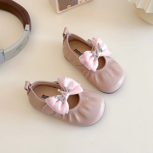 Zapatos de Princesa de Cuero Suave para Niñas