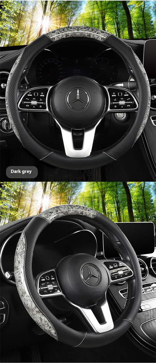 Funda de Volante de Cuero Premium Cristal Año Nuevo - Image 27
