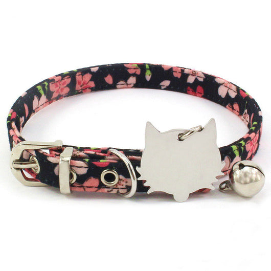 Collar para Mascotas con Grabado Láser Doble Cara y Campana de Latón - Image 7