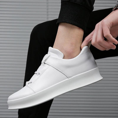 Mocasines de Cuero para Hombre - Zapatos Casuales Slip-On Cómodos