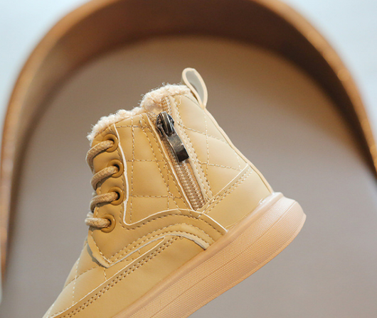 Botas de Invierno para Niñas - Estilo Británico con Lana de Cordero - Image 10