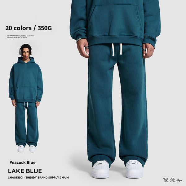 Pantalones Deportivos Holgados para Hombre - Diseño Liso y Cómodo