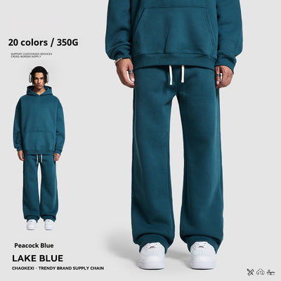 Pantalones Deportivos Holgados para Hombre - Diseño Liso y Cómodo