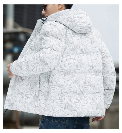 Chaqueta Acolchada de Plumón Grueso para Hombre - Image 25
