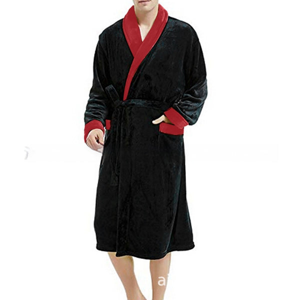 Bata de Dormir Larga para Hombre Talla Grande