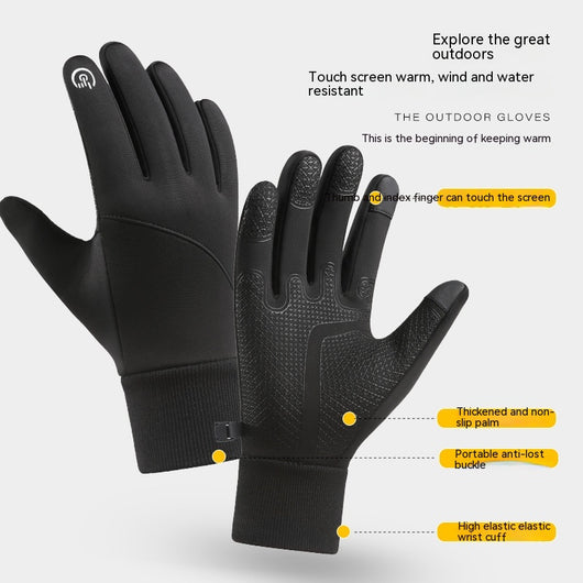 Guantes Deportivos Outdoor Térmicos con Pantalla Táctil para Hombre y Mujer - Image 5
