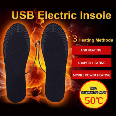 Plantillas Térmicas USB para Zapatos - Calefacción Ajustable para Invierno - Image 9