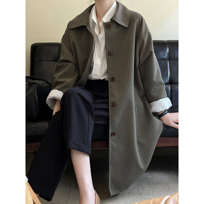 Gabardina Estilo Coreano para Mujer - Colección Otoño - Image 2