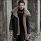 Abrigo Grueso Impermeable Negro Premium