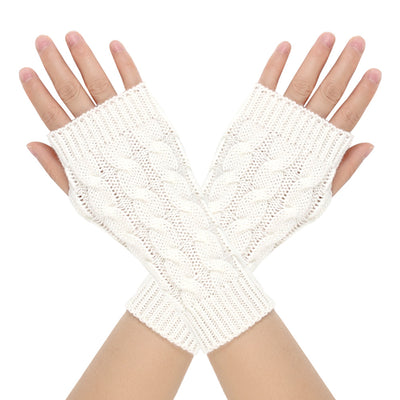 Guantes de Lana Cálidos con Dedos Abiertos para Hombre - Image 5